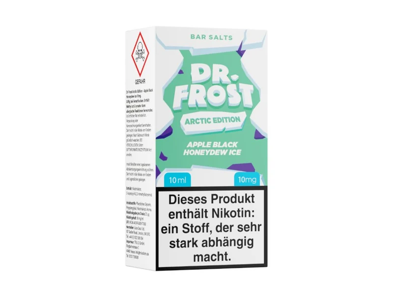 Dr. Frost - Arctic Edition - Apple Black Honeydew Ice - 10ml Fertigliquid (Nikotinsalz)