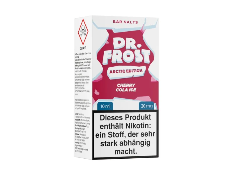 Dr. Frost - Arctic Edition - Cherry Cola Ice - 10ml Fertigliquid (Nikotinsalz)