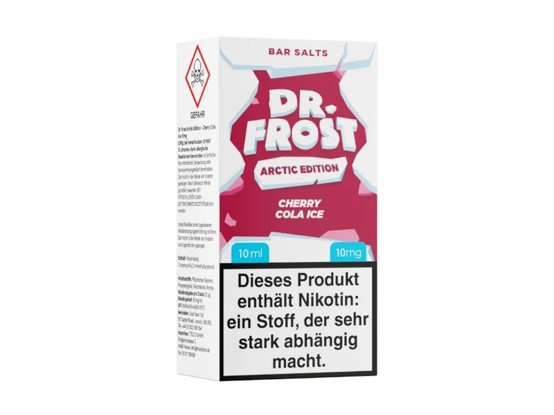 Dr. Frost - Arctic Edition - Cherry Cola Ice - 10ml Fertigliquid (Nikotinsalz)