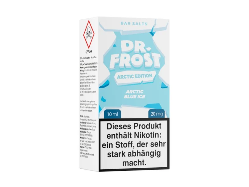 Dr. Frost - Arctic Edition - Arctic Blue Ice - 10ml Fertigliquid (Nikotinsalz)