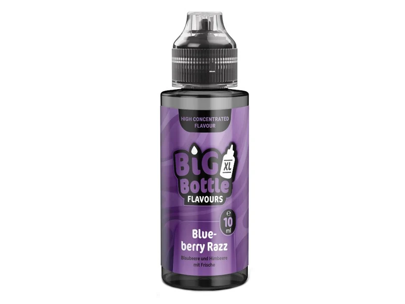 Big Bottle - Blueberry Razz - Longfill Aroma 10ml (120ml Flasche)