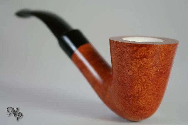 Bruyere Pfeife mit Meerschaumeinsatz MONACO 061