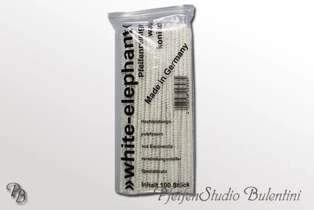 Pfeifenreiniger WHITE ELEPHANT Baumwolle, 1x100Stk