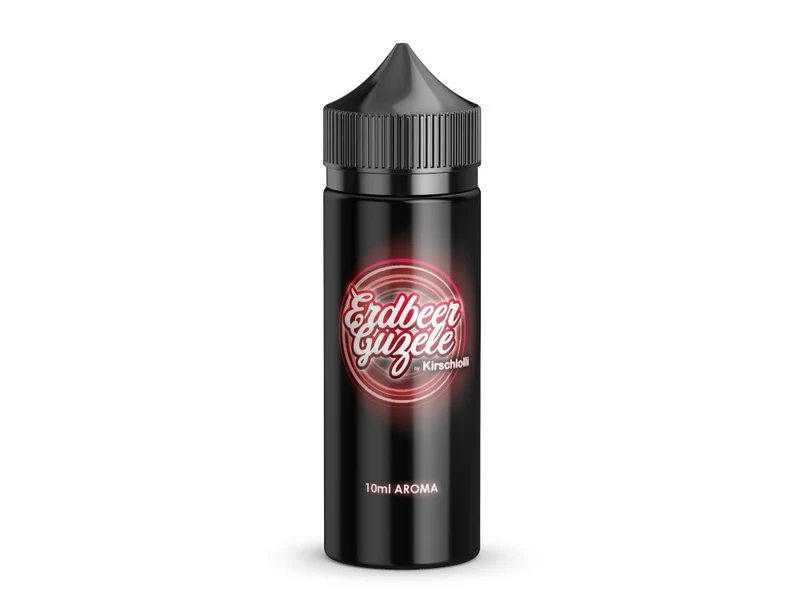Kirschlolli - Erdbeer Guzele - Longfill Aroma 10ml (120ml Flasche)