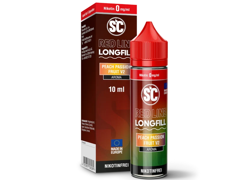 SC Red Line Aroma Peach Passion Fruit V2 10ml