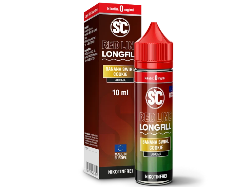 SC Red Line Aroma Banana Swirl Cookie 10ml