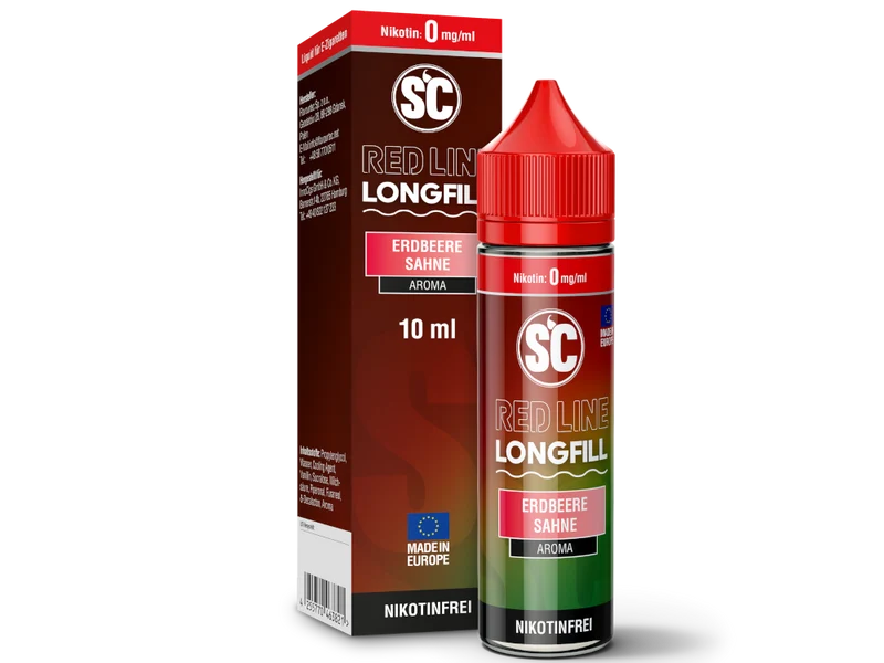 SC Red Line Aroma Erdbeere Sahne 10ml