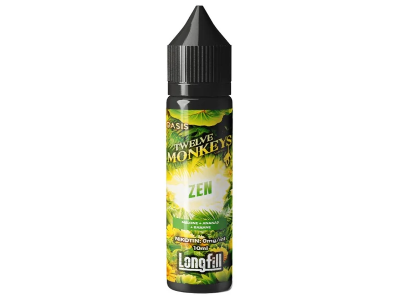 Twelve Monkeys - Zen - Longfill Aroma 10ml (60ml Flasche)