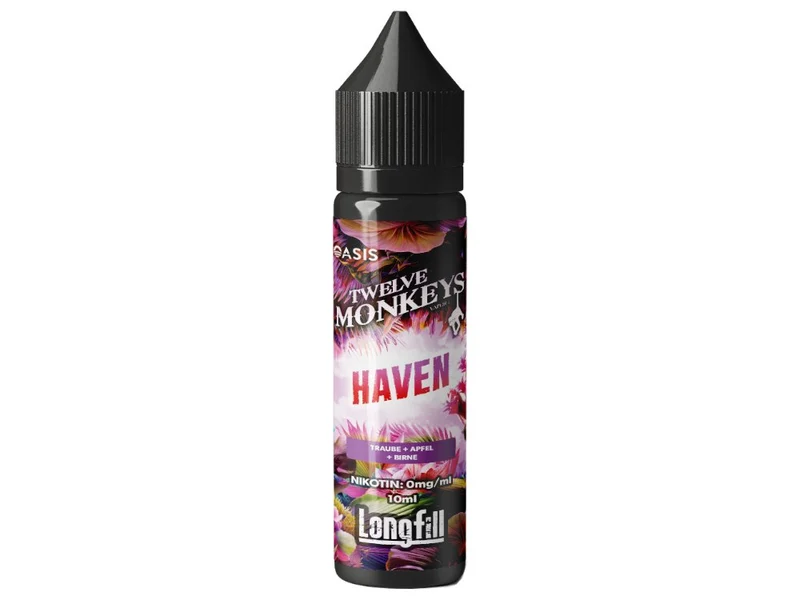 Twelve Monkeys - Haven - Longfill Aroma 10ml (60ml Flasche)