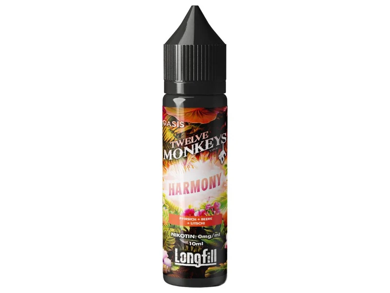 Twelve Monkeys - Harmony - Longfill Aroma 10ml (60ml Flasche)