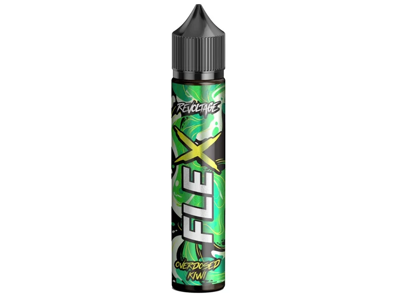 Revoltage - FLEX - Overdosed Kiwi - Longfill Aroma 10ml (75ml Flasche)