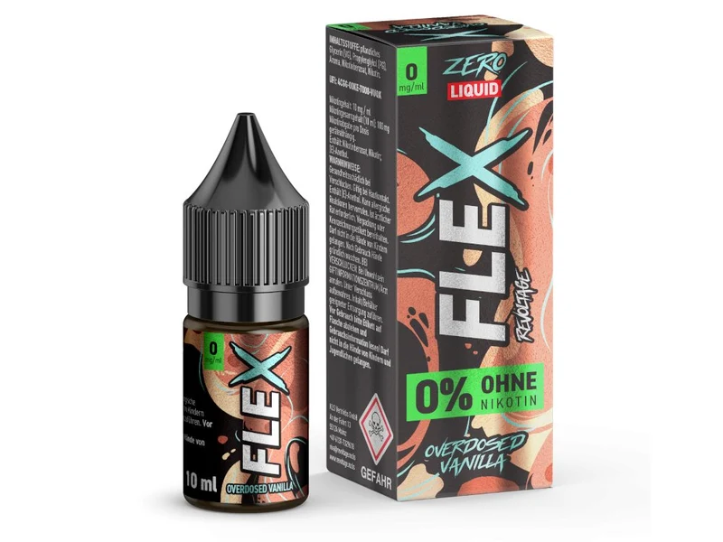 Revoltage - FLEX - Vanilla - 10ml Fertigliquid (Nikotinfrei/Nikotinsalz)