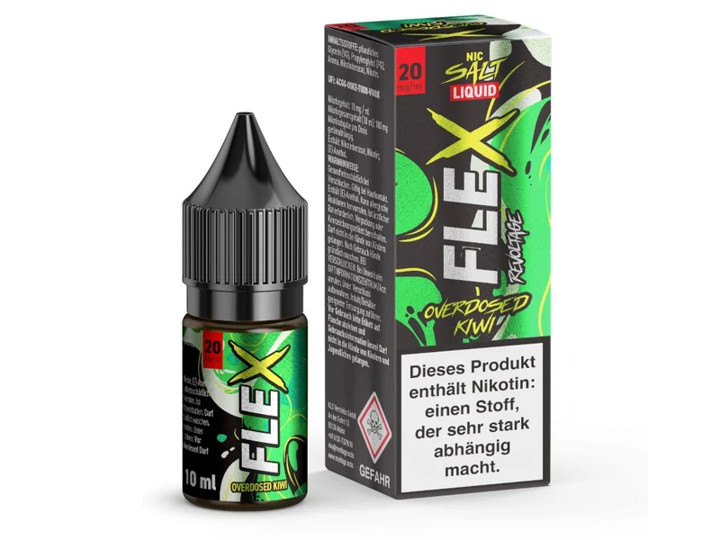 Revoltage - FLEX - Kiwi - 10ml Fertigliquid (Nikotinsalz)