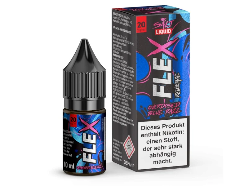 Revoltage - FLEX - Blue Razz - 10ml Fertigliquid (Nikotinsalz)