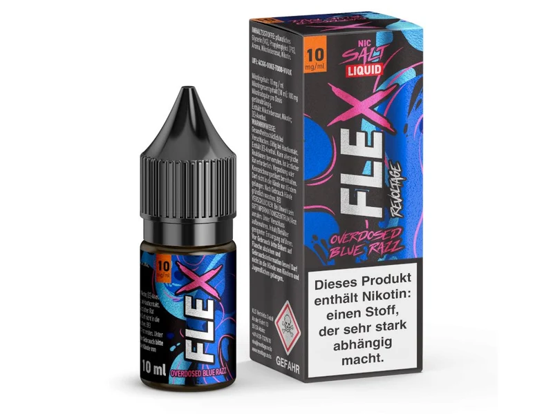 Revoltage - FLEX - Blue Razz - 10ml Fertigliquid (Nikotinsalz)