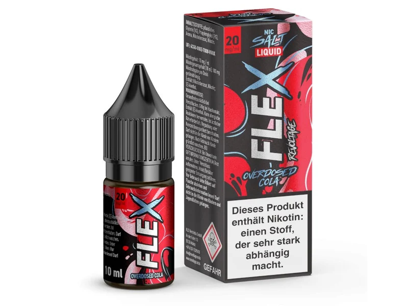 Revoltage - FLEX - Cola - 10ml Fertigliquid (Nikotinsalz)