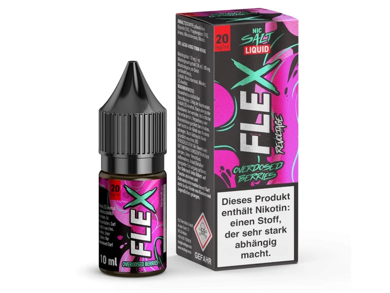 Revoltage - FLEX - Berries - 10ml Fertigliquid (Nikotinsalz)