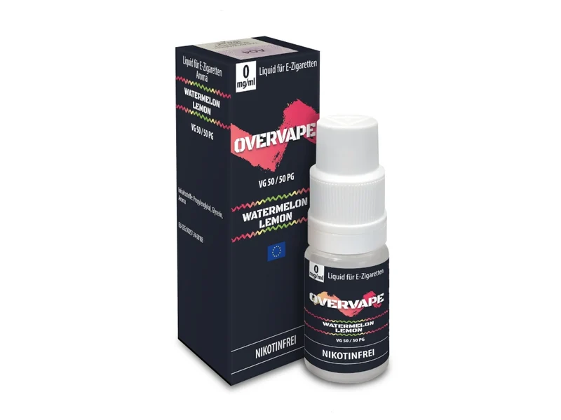 Overvape - Watermelon Lemon - 10ml Fertigliquid (Nikotinsalz)