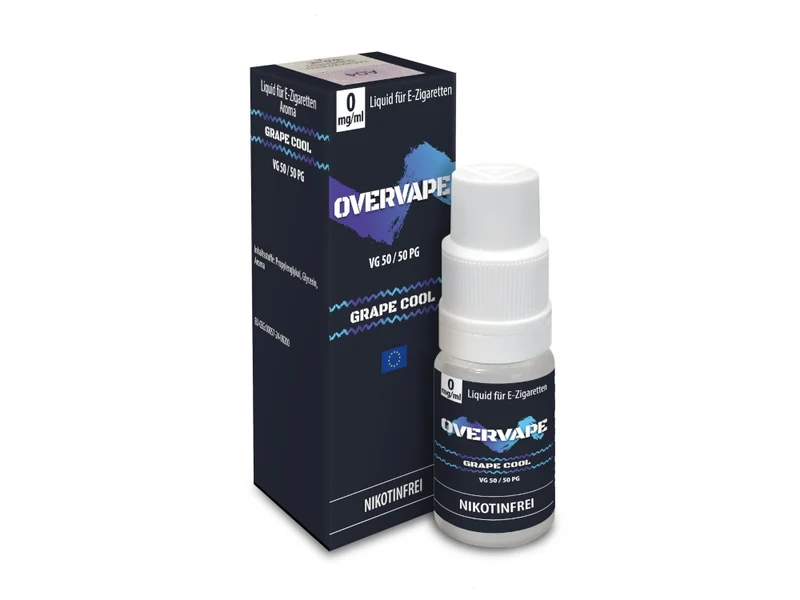 Overvape - Grape Cool - 10ml Fertigliquid (Nikotinsalz)