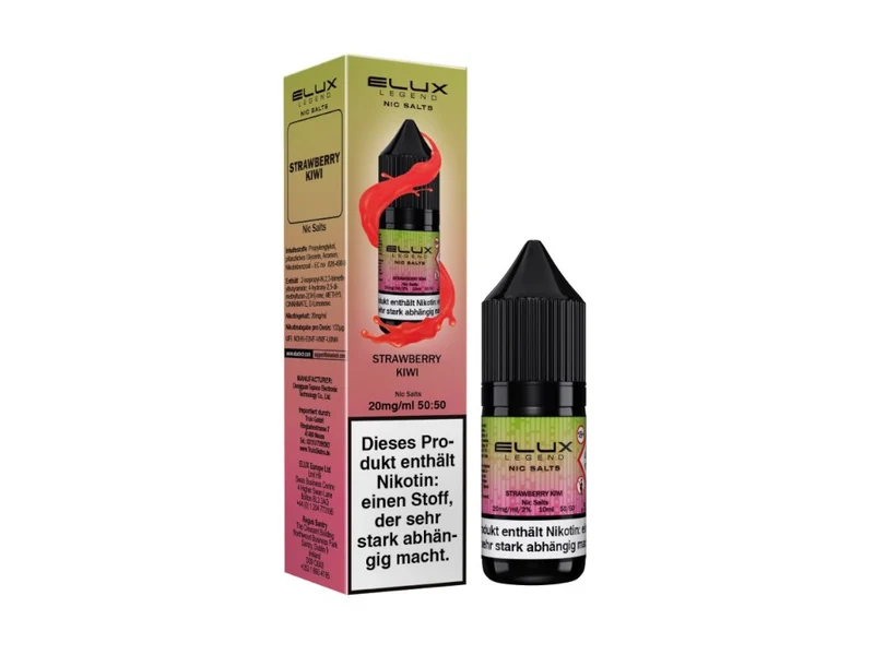 Elux - Strawberry Kiwi - 10ml Fertigliquid (Nikotinsalz)