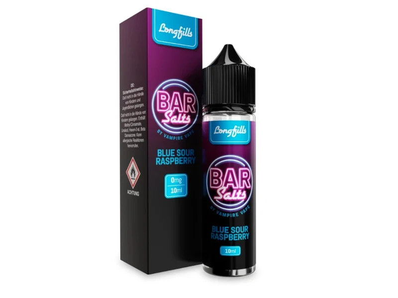 Vampire Vape - Bar Salts - Blue Sour Raspberry - Longfill Aroma 10ml (60ml Flasche)