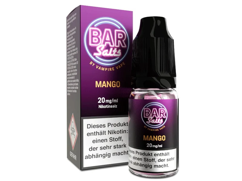 Vampire Vape - Bar Salts Mango - 10ml Fertigliquid (Nikotinsalz)