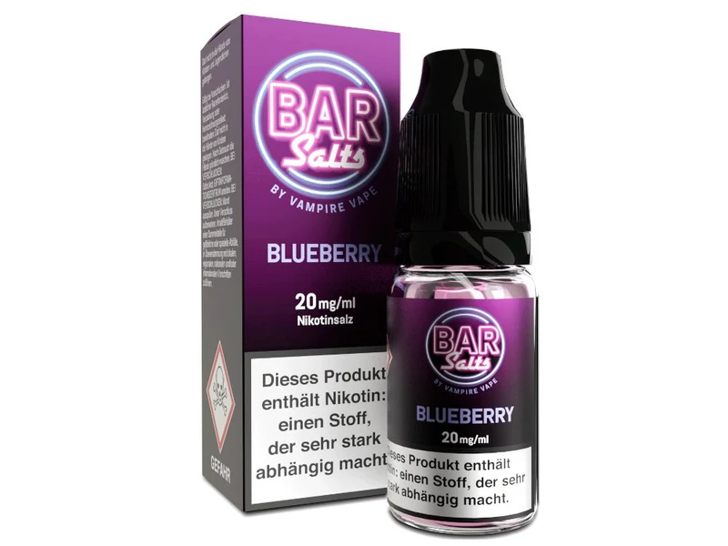 Vampire Vape - Bar Salts Blueberry - 10ml Fertigliquid (Nikotinsalz)