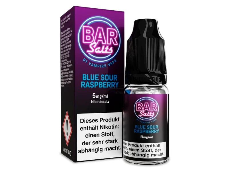 Vampire Vape - Bar Salts Blue Sour Raspberry - 10ml Fertigliquid (Nikotinsalz)