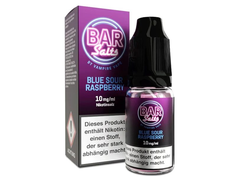 Vampire Vape - Bar Salts Blue Sour Raspberry - 10ml Fertigliquid (Nikotinsalz)