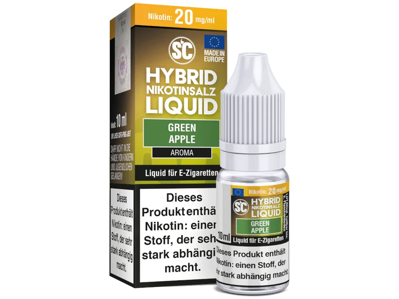 SC Hybrid Green Apple Nikotinsalz Liquid