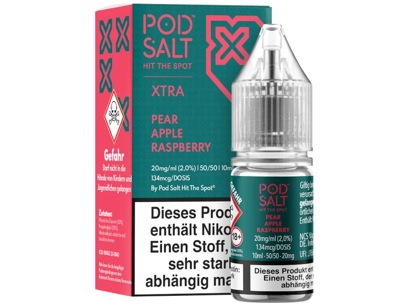 Pod Salt X Pear Apple Raspberry Nikotinsalz Liquid
