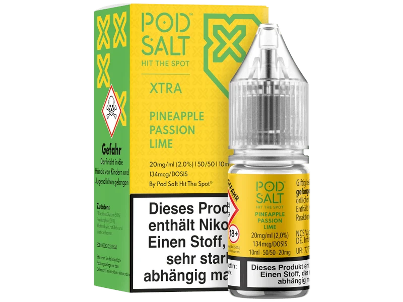 Pod Salt X Pineapple Passion Lime Nikotinsalz Liquid