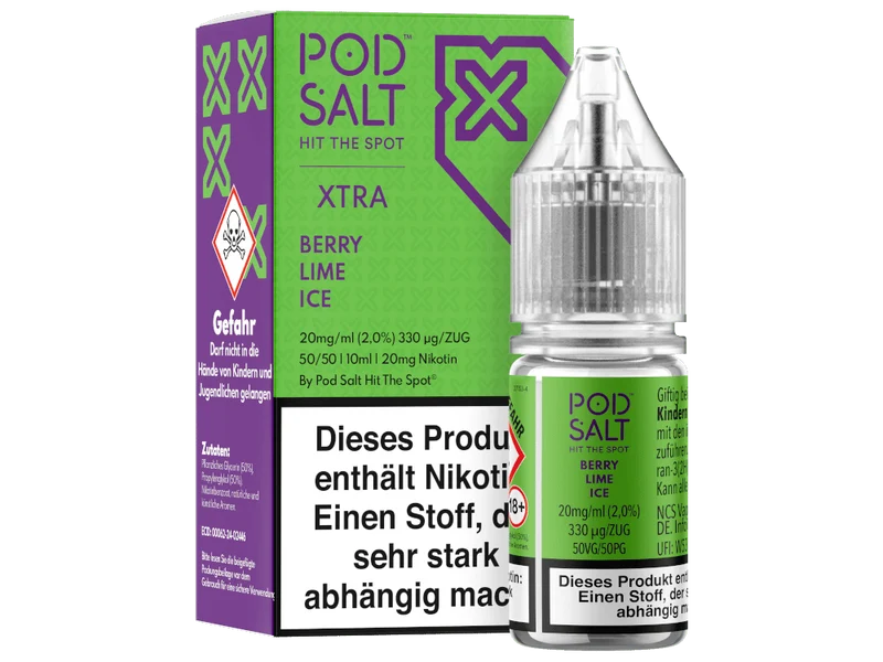 Pod Salt X Berry Lime Ice Nikotinsalz Liquid