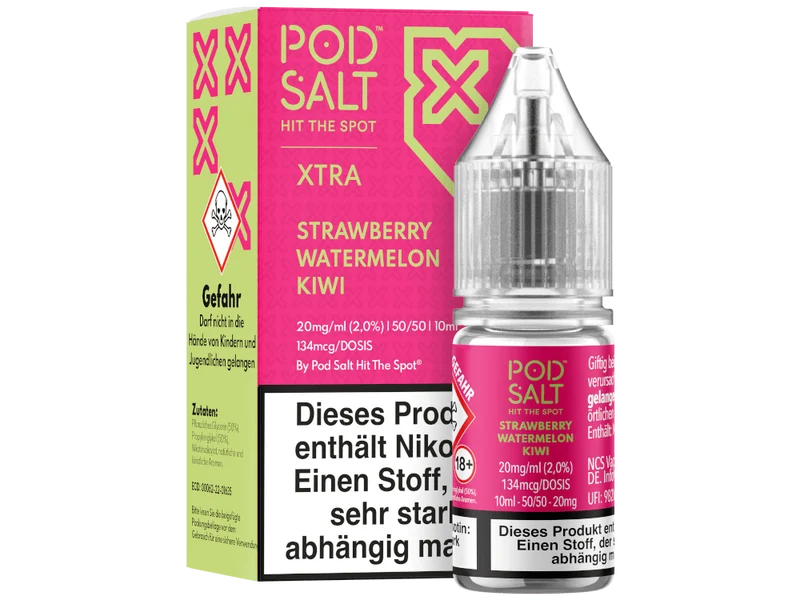 Pod Salt X Strawberry Watermelon Kiwi Nikotinsalz Liquid