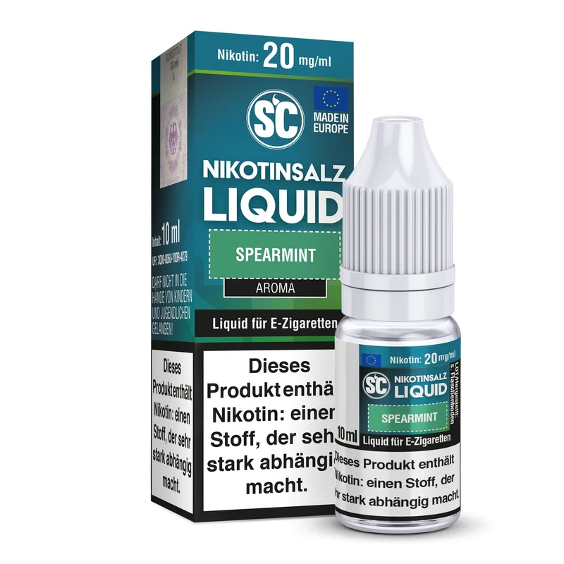 SC - Spearmint - 10ml Fertigliquid (Nikotinsalz)