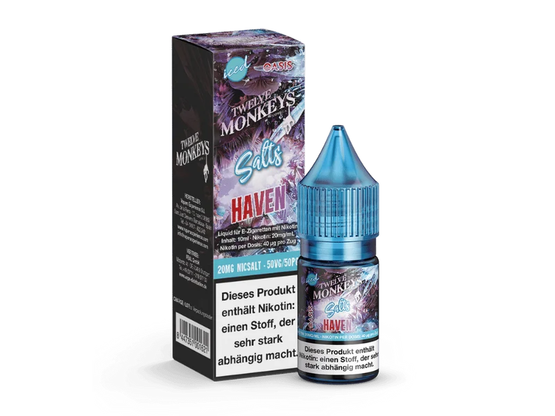 Twelve Monkeys - Iced - Nikotinsalz Liquid - Haven