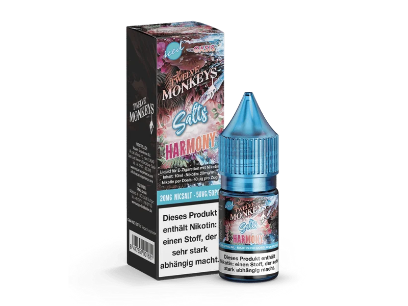 Twelve Monkeys - Iced - Nikotinsalz Liquid - Harmony