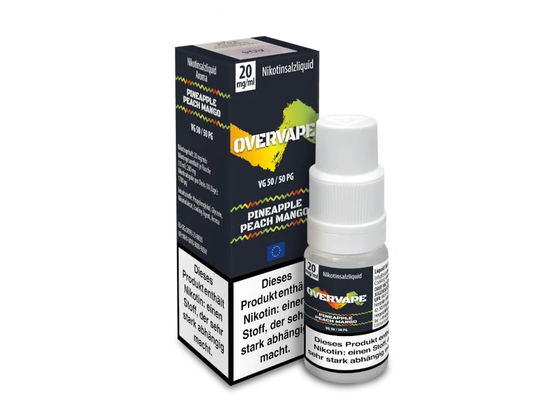 Overvape Pineapple Peach Mango Nikotinsalz Liquid