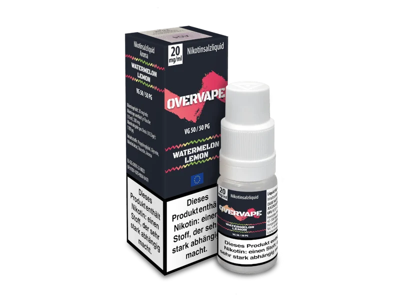 Overvape Watermelon Lemon Nikotinsalz Liquid