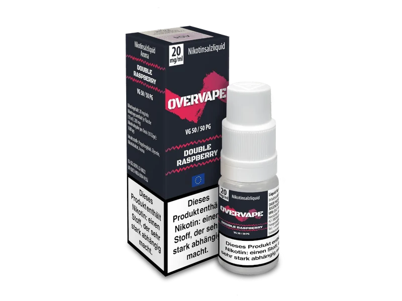 Overvape Double Raspberry Nikotinsalz Liquid