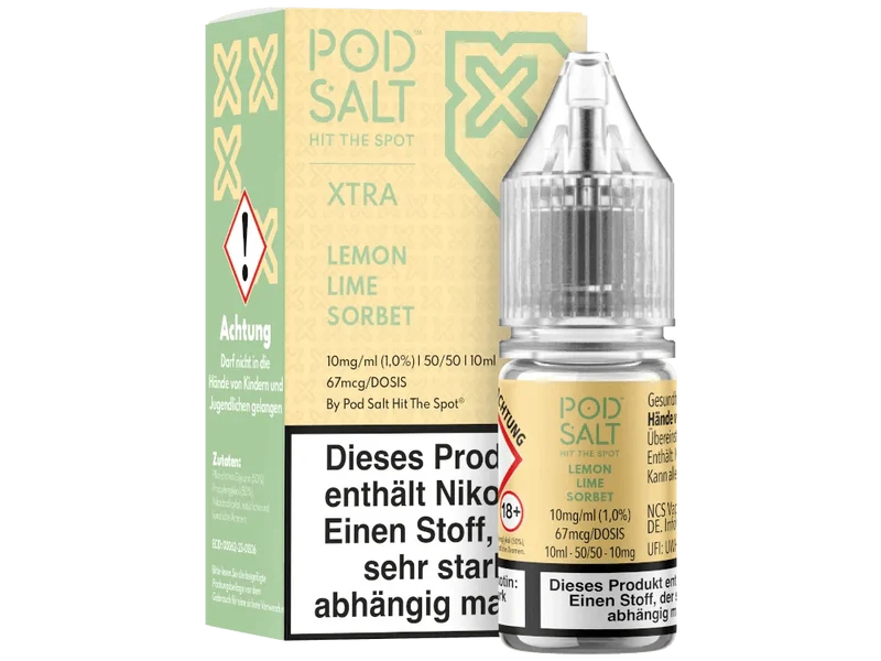 Pod Salt X Lemon Lime Sorbet Nikotinsalz Liquid