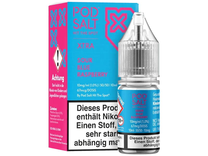 Pod Salt X Sour Blue Raspberry Nikotinsalz Liquid