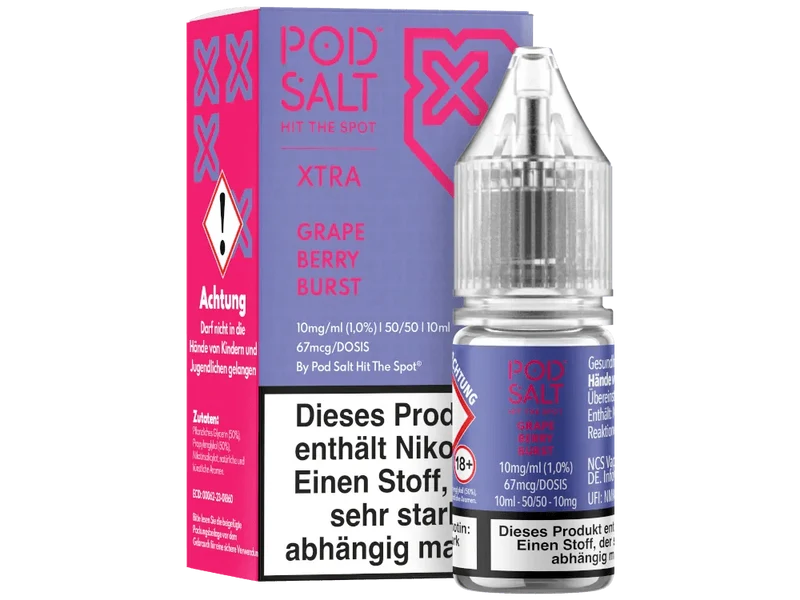 Pod Salt X Grape Berry Burst Nikotinsalz Liquid