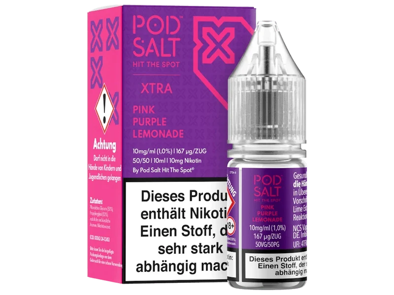 Pod Salt X Pink Purple Lemonade Nikotinsalz Liquid
