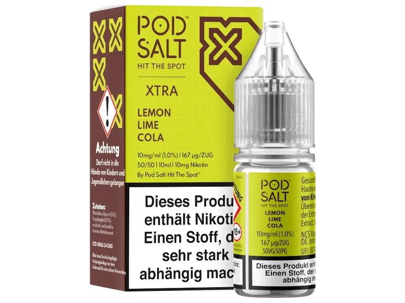 Pod Salt X Lemon Lime Cola Nikotinsalz Liquid