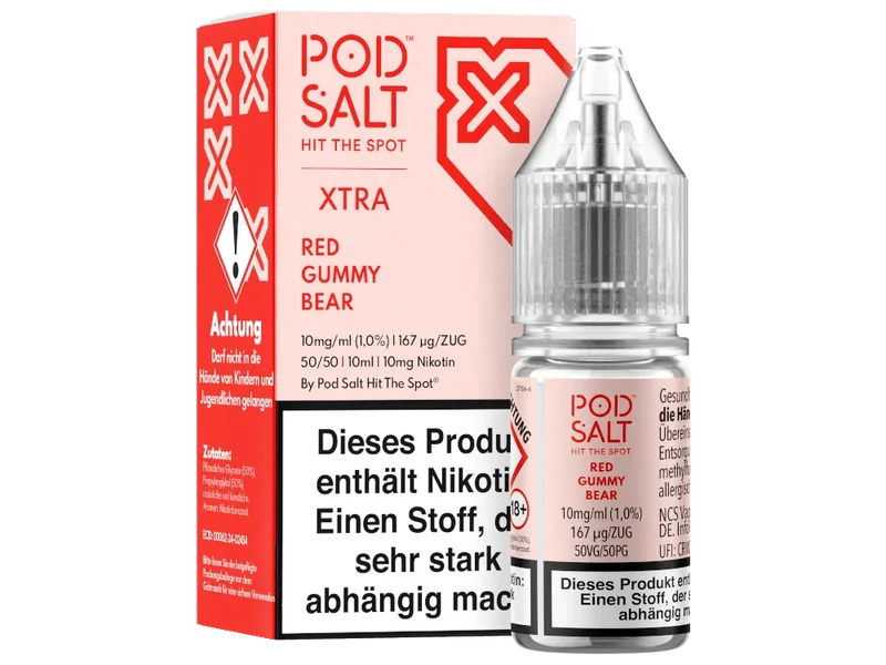 Pod Salt X Red Gummy Bear Nikotinsalz Liquid