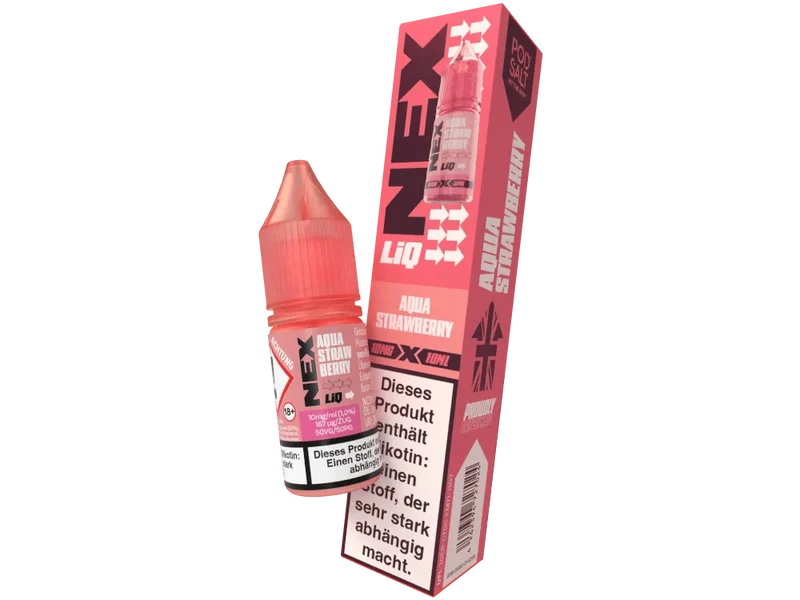 Pod Salt NexLiq Aqua Strawberry Nikotinsalz Liquid