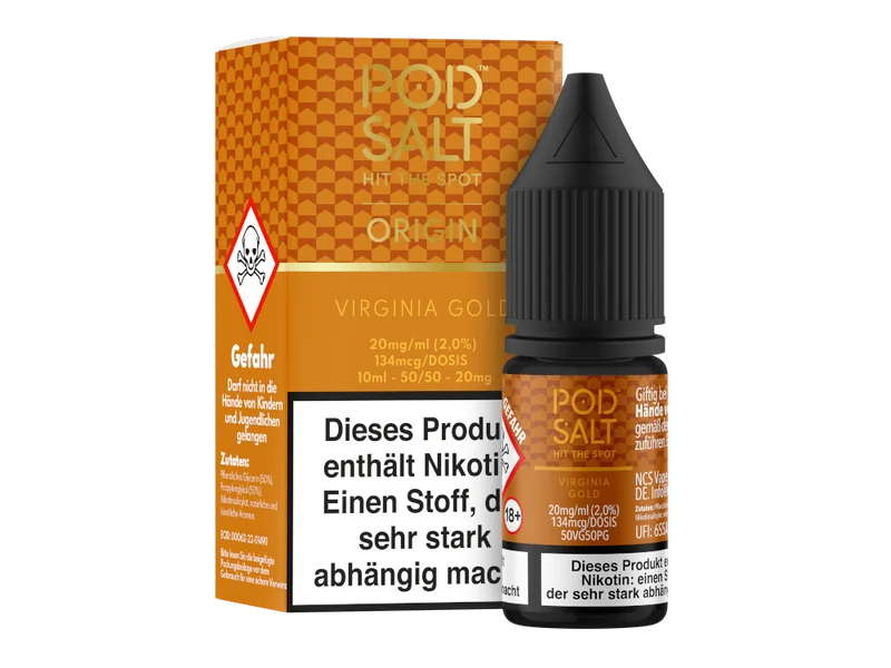 Pod Salt Origin Virginia Gold Nikotinsalz Liquid