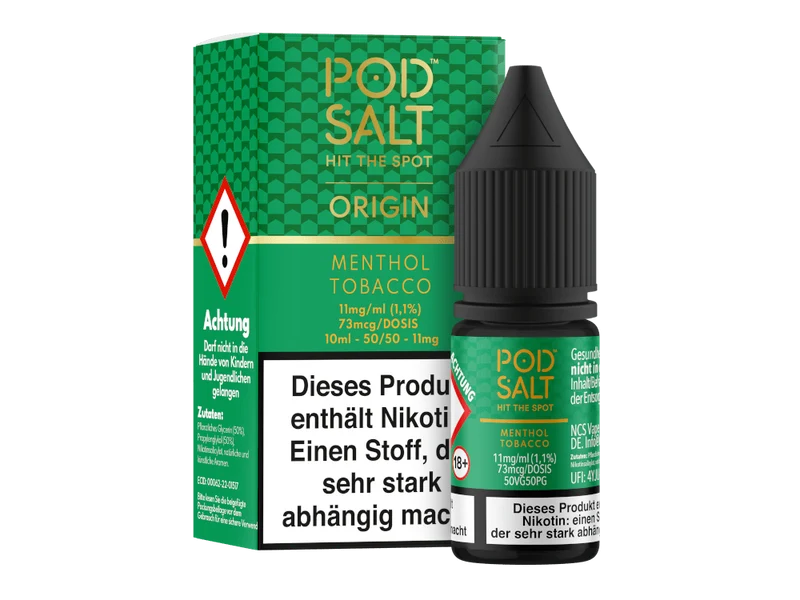 Pod Salt Origin - Menthol Tobacco - Nikotinsalz Liquid