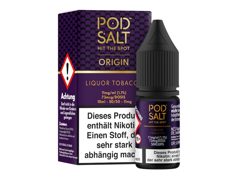 Pod Salt Origin Liquor Tobacco Nikotinsalz Liquid